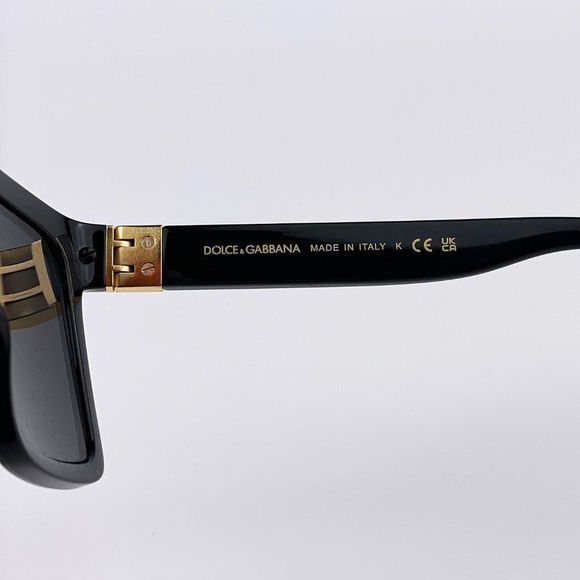 D&G DG6165  501/87 Sunglasses Black Gray Square Women main image 11